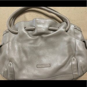 Cole Haan Leather Grey Shoulder Bag